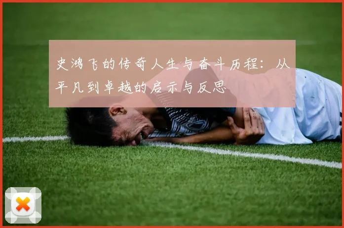 史鸿飞的传奇人生与奋斗历程：从平凡到卓越的启示与反思
