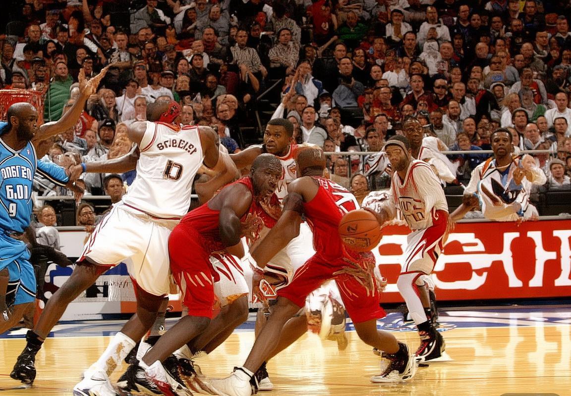 2006年NBA火箭对魔术巅峰对决：姚麦对决霍华德经典瞬间回顾